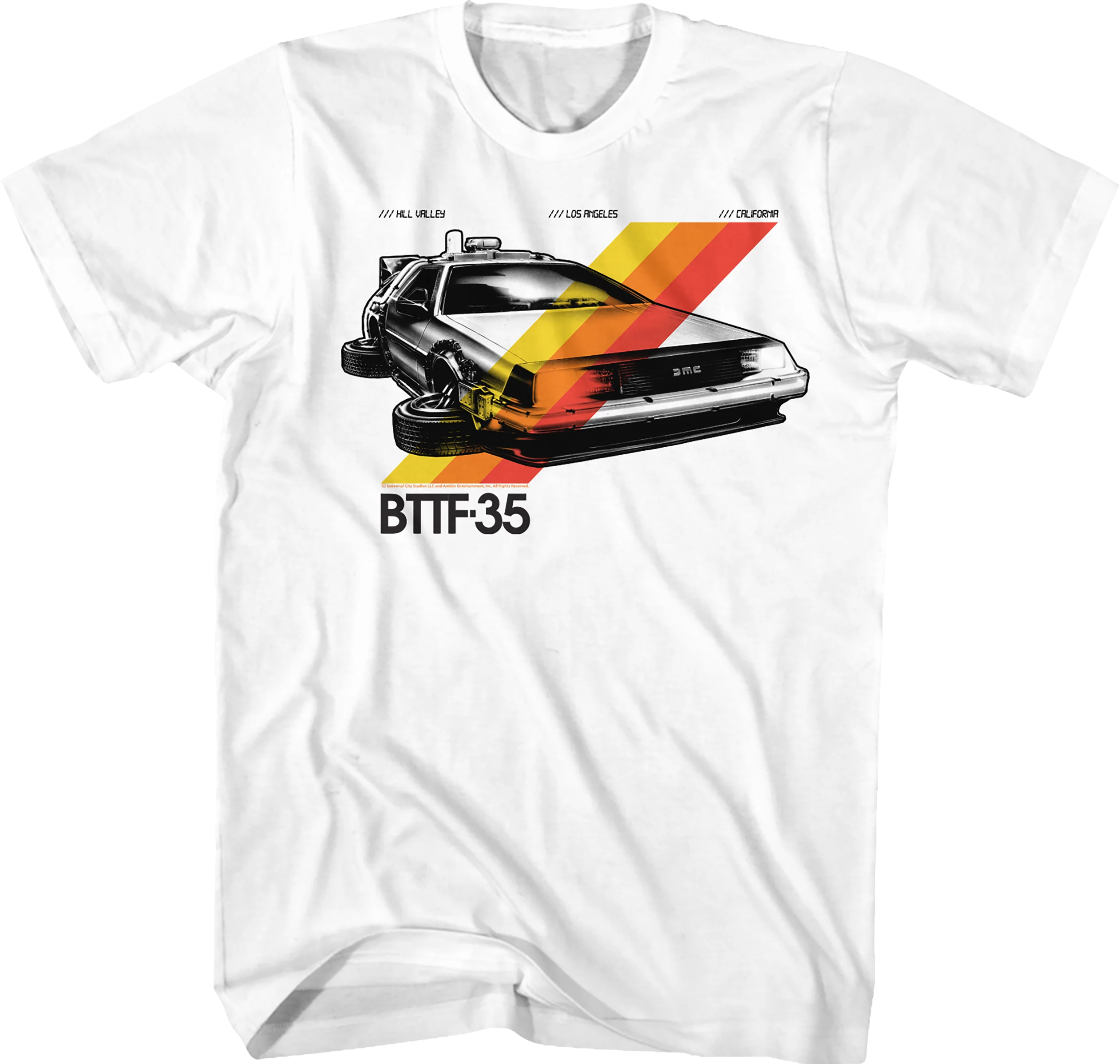 BTTF-35 Back To The Future 35th Anniversary T-Shirt