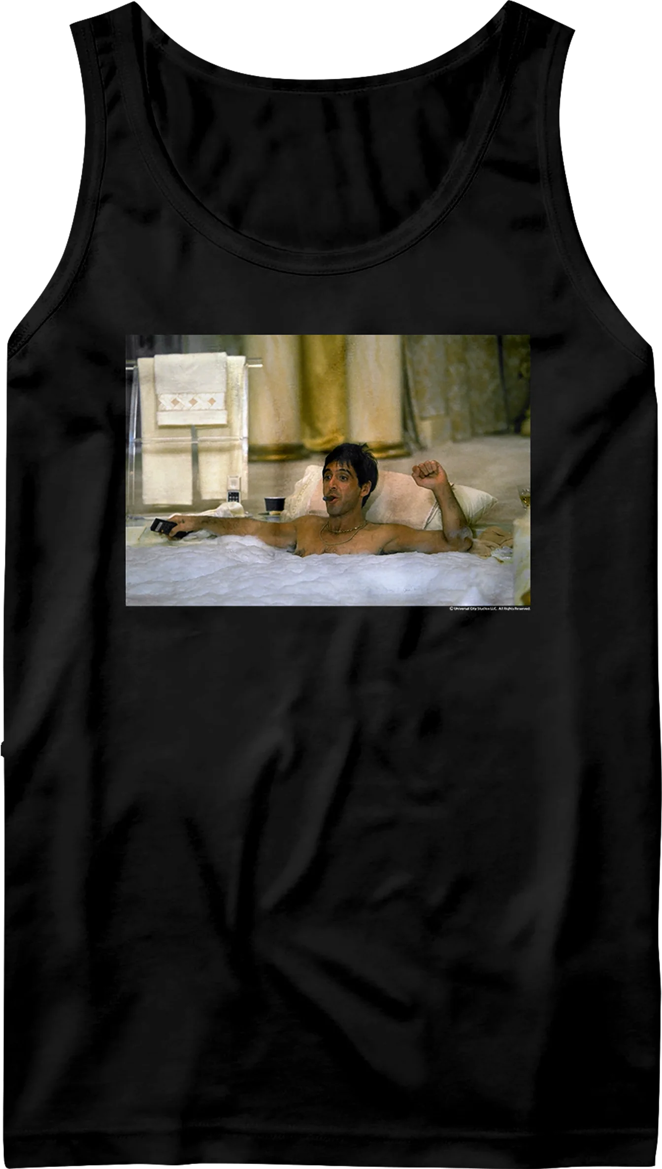 Bubble Bath Scarface Tank Top