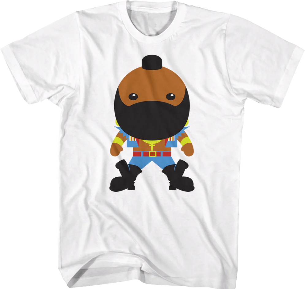 Bubble Character Mr. T Shirt