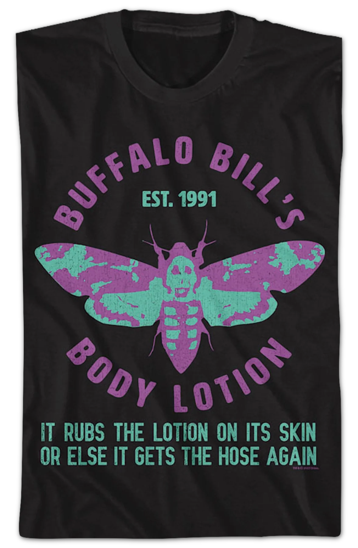 Buffalo Bill's Body Lotion Est. 1991 Silence of the Lambs T-Shirt - Image 2