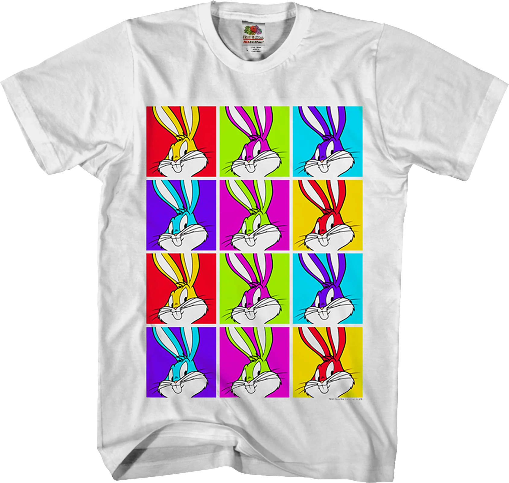 Bugs Bunny Pop Art Looney Tunes T-Shirt