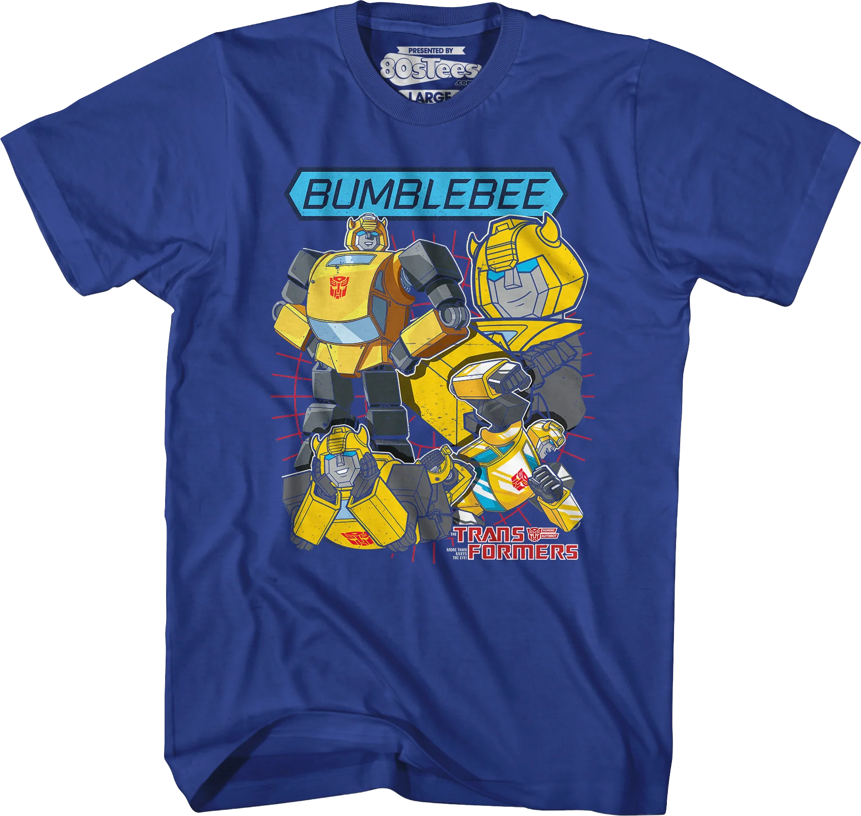 Bumblebee Collage Transformers T-Shirt - Image 3