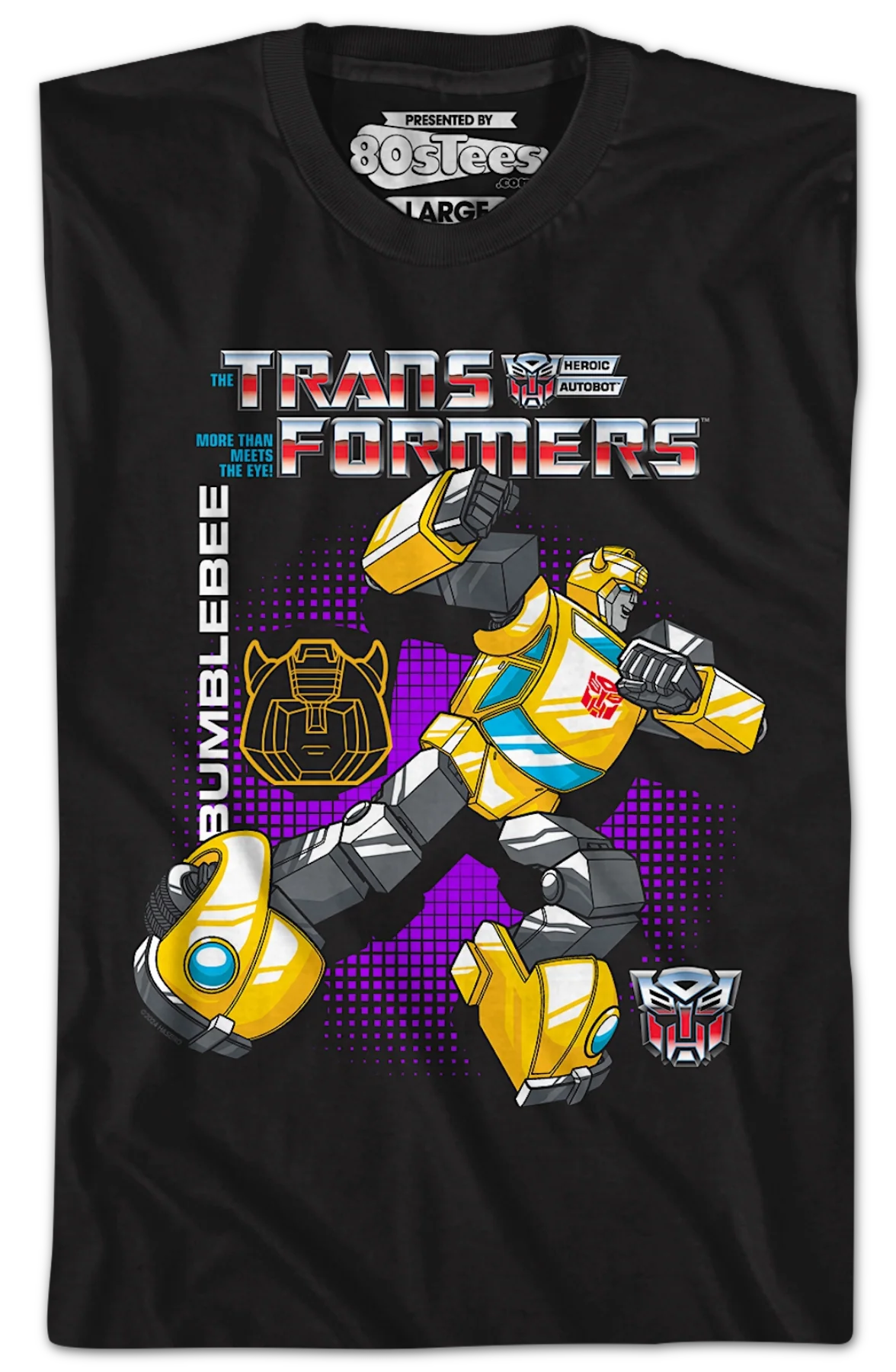 Bumblebee Fight Pose Transformers T-Shirt - Image 2