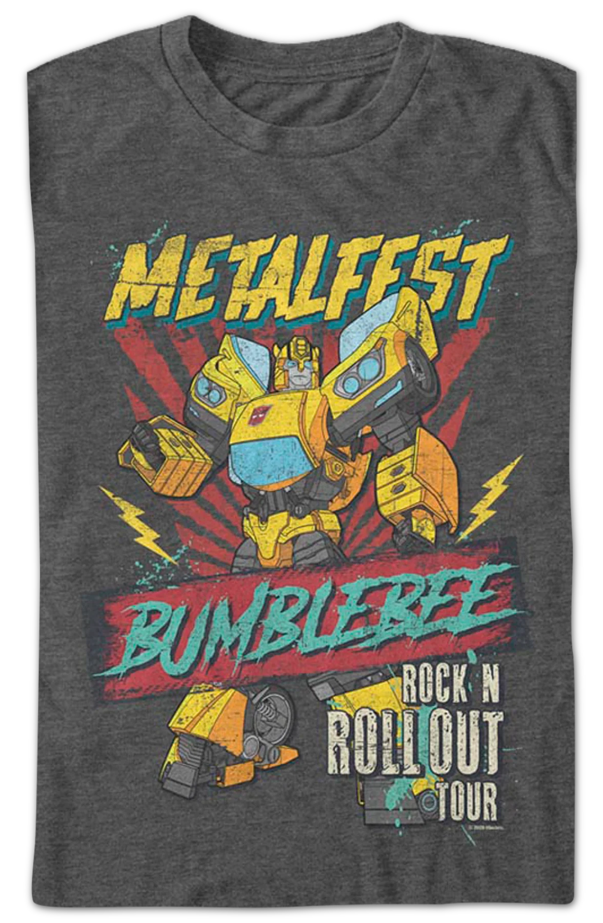 Bumblebee Metalfest Transformers T-Shirt - Image 2