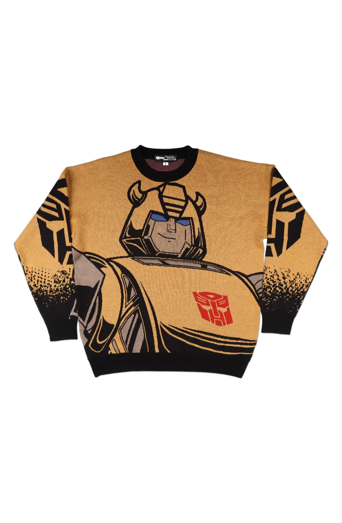 Bumblebee Transformers Knitted Sweater - Image 2