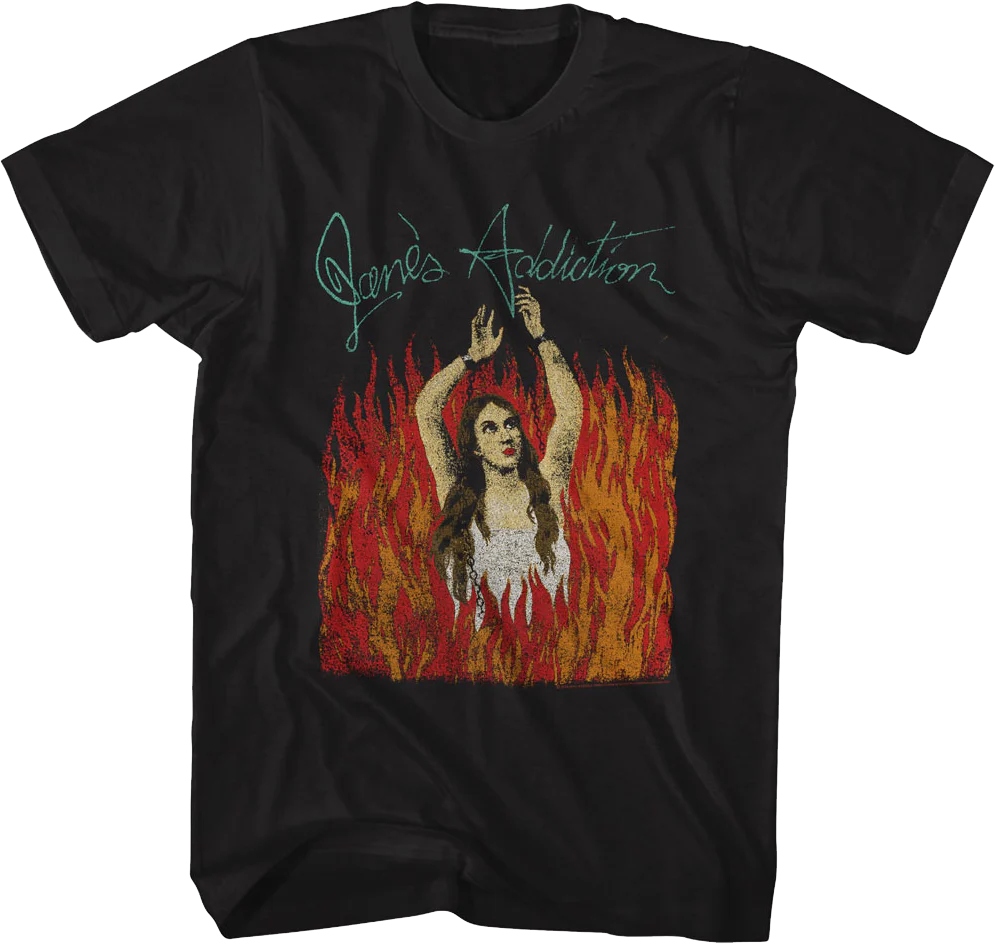 Burning Girl Jane's Addiction T-Shirt