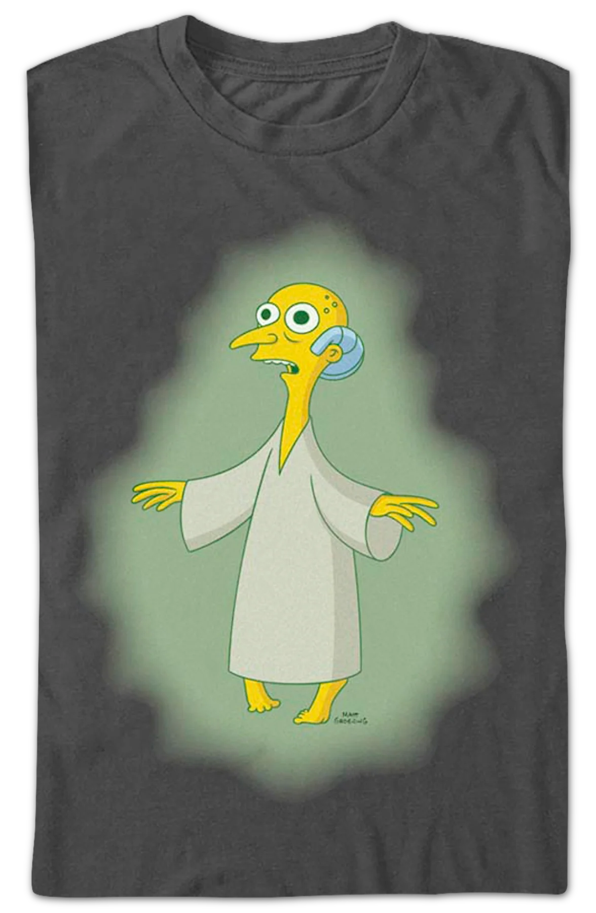 Burns Files The Simpsons T-Shirt - Image 2