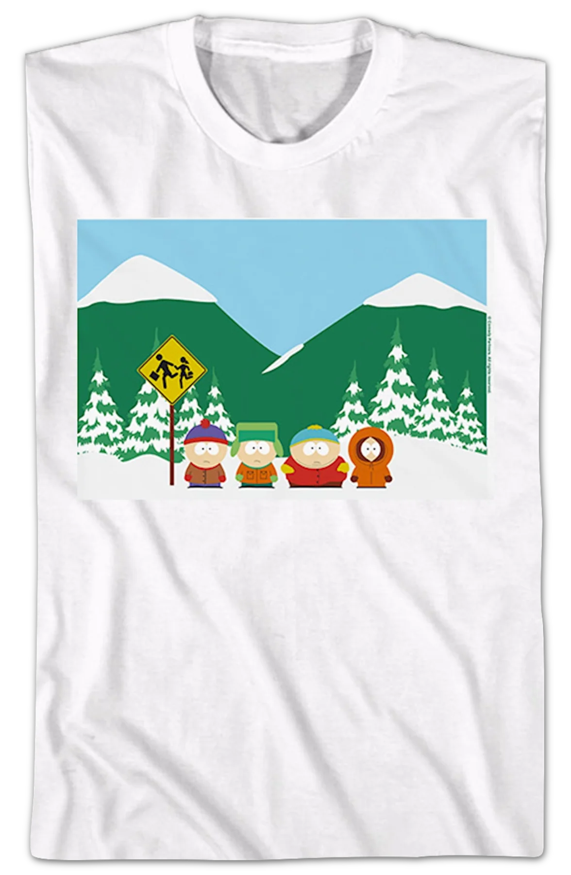 Bus Stop South Park T-Shirt - Image 2
