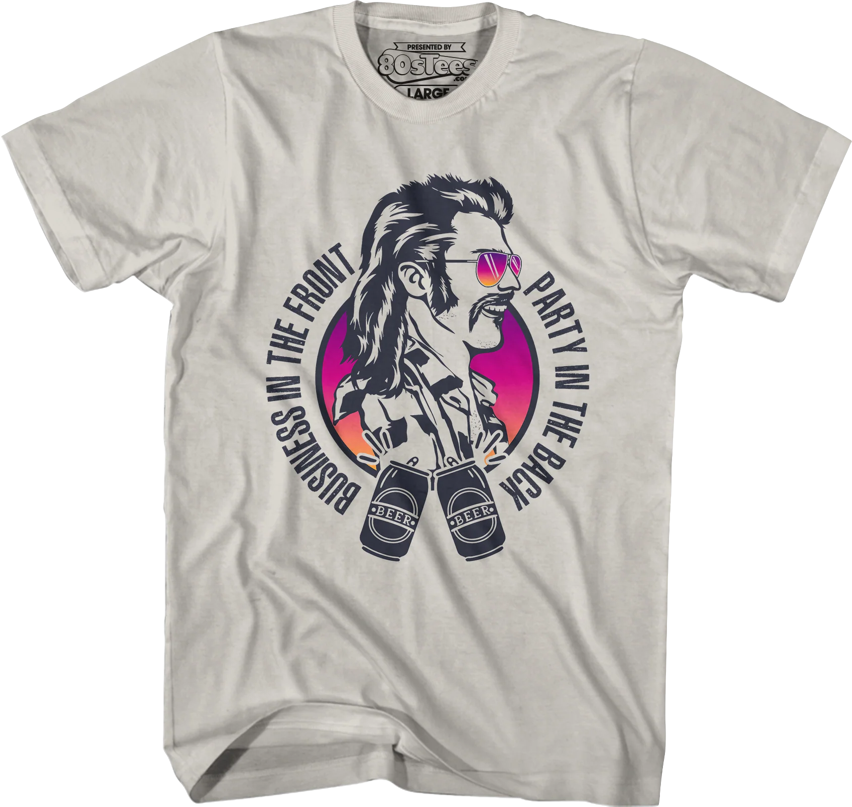 Business In The Front Party In The Back T-Shirt - Image 7