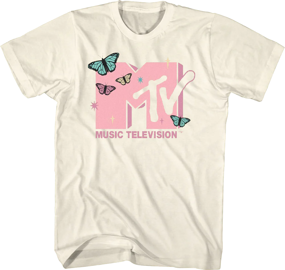 Butterflies Logo MTV Shirt