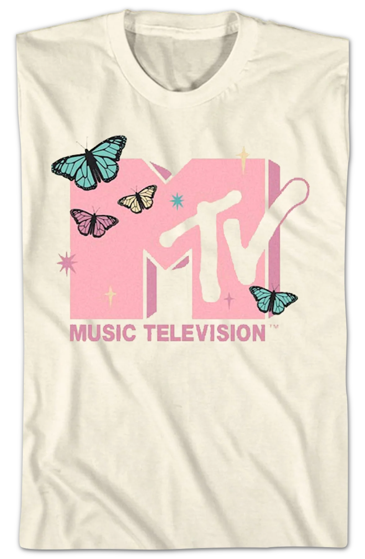 Butterflies Logo MTV Shirt - Image 2