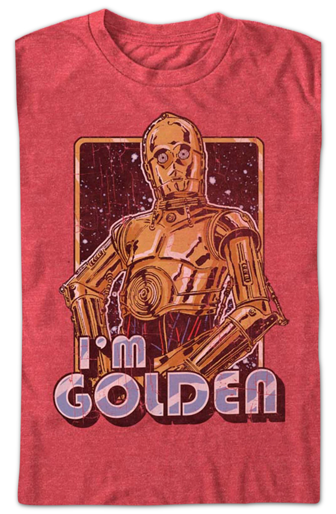 C-3PO I'm Golden Star Wars T-Shirt - Image 2
