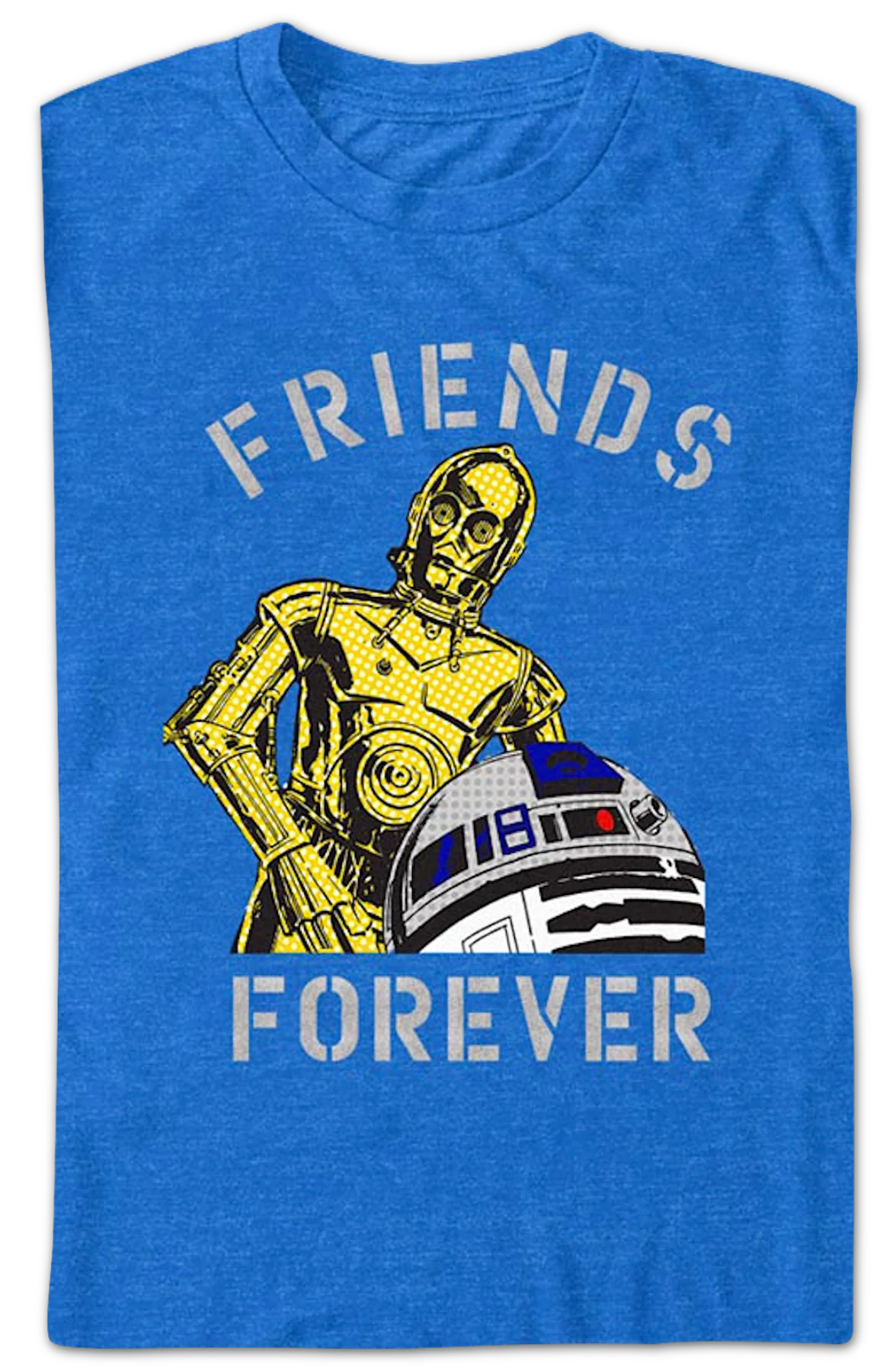 C-3PO & R2-D2 Friends Forever Star Wars T-Shirt - Image 2
