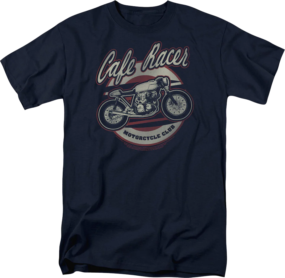 Cafe Racer Motorcycle Club Honda T-Shirt