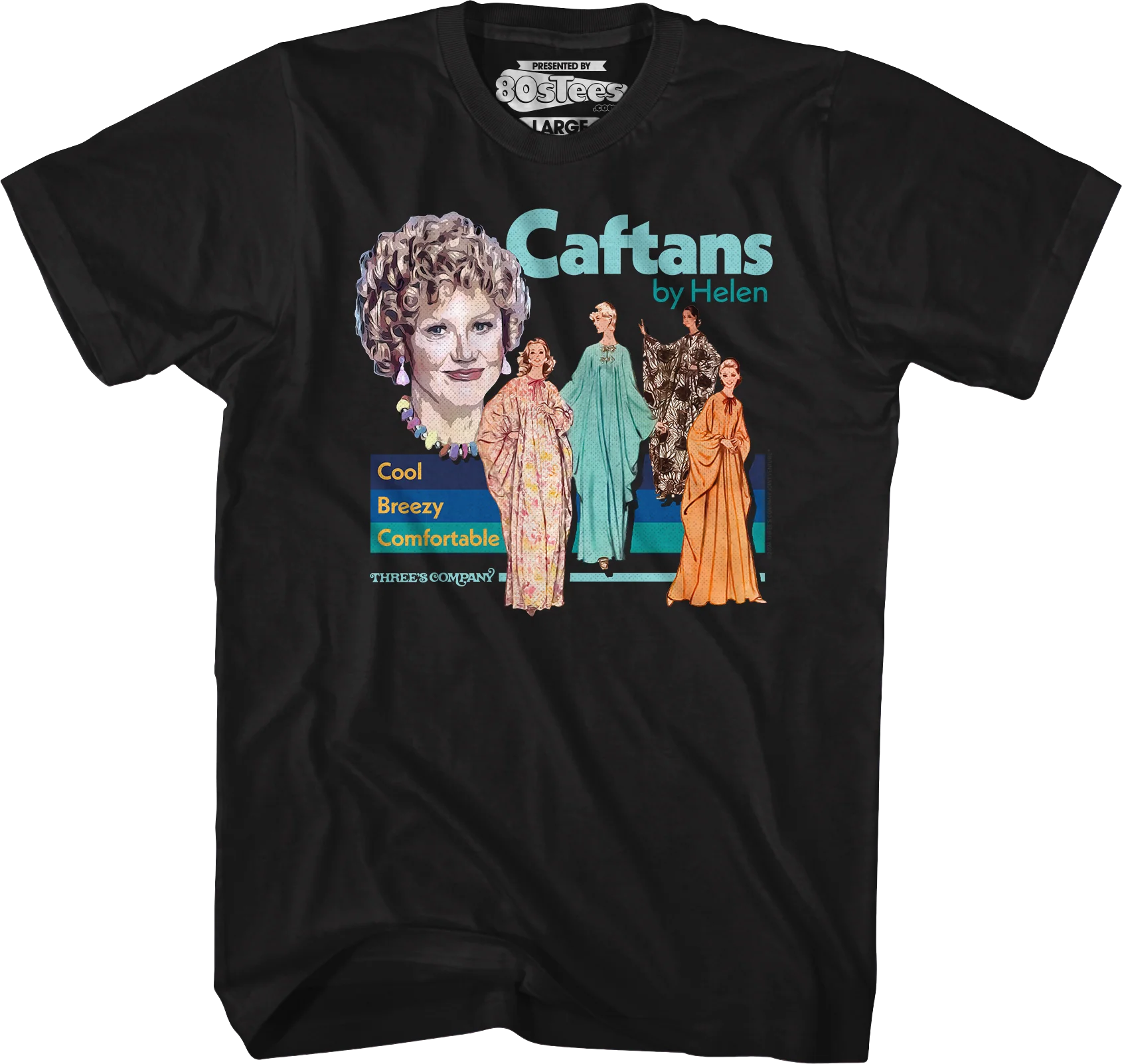 Caftans by Helen Three's Company T-Shirt