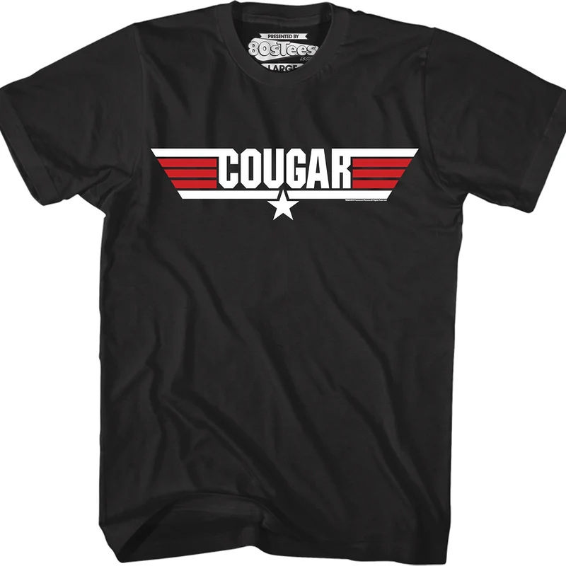 Call Name Cougar Top Gun T-Shirt