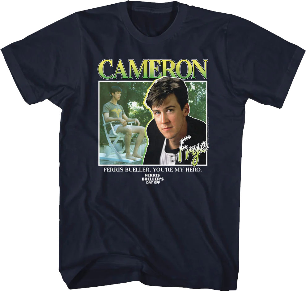 Cameron Frye Ferris Bueller's Day Off T-Shirt