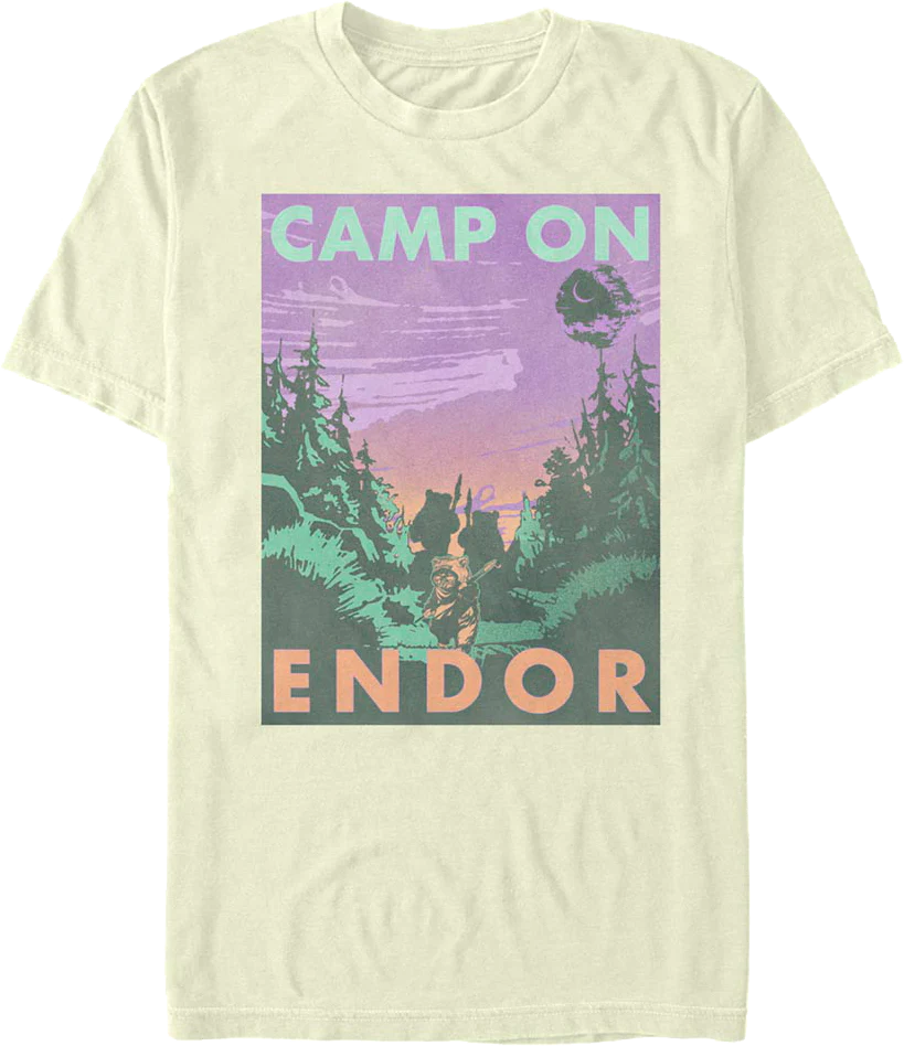 Camp On Endor Star Wars T-Shirt