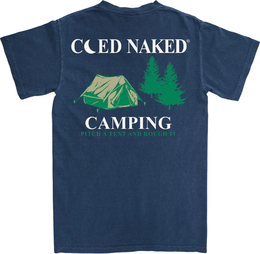 Camping Coed Naked T-Shirt
