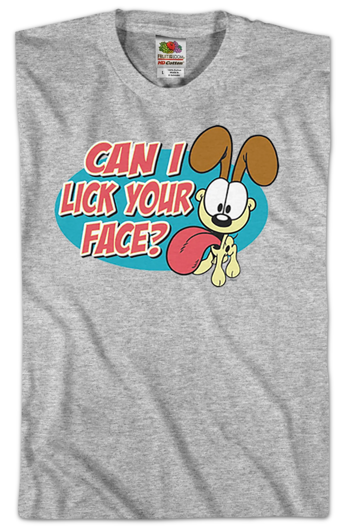 Can I Lick Your Face Garfield T-Shirt - Image 2