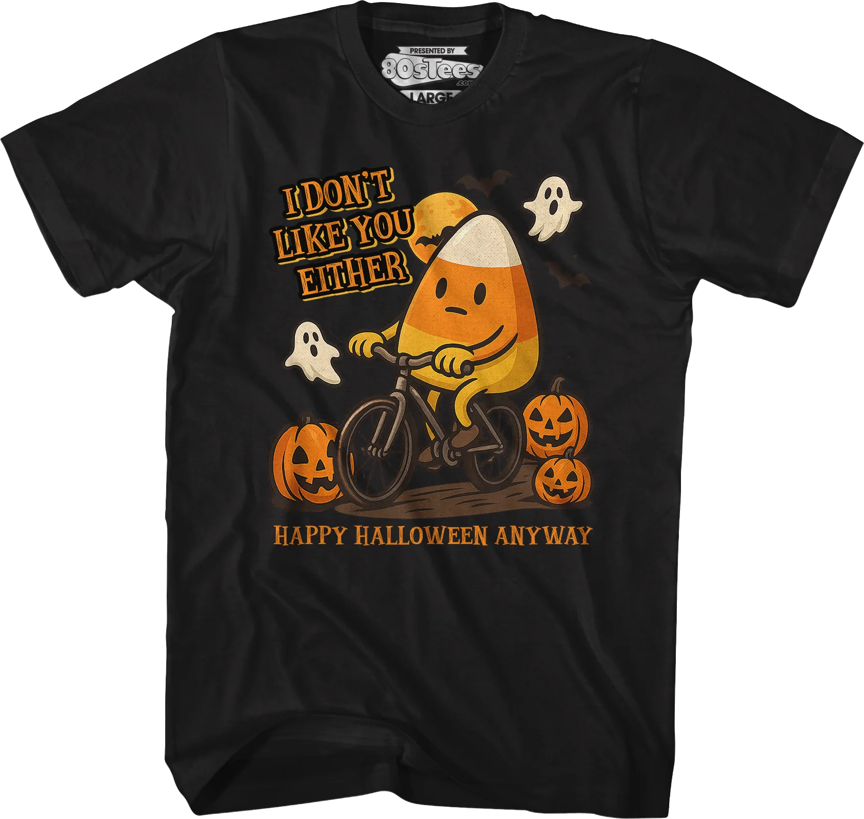 Candy Corn I Don't Like You Either T-Shirt