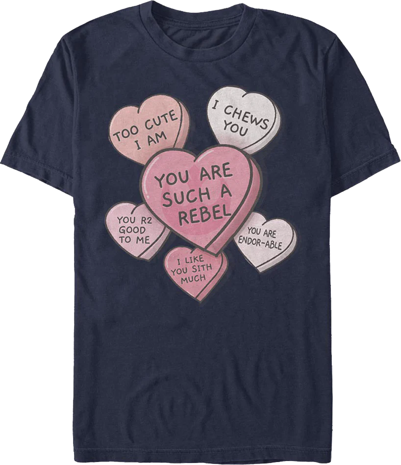 Candy Hearts Star Wars T-Shirt