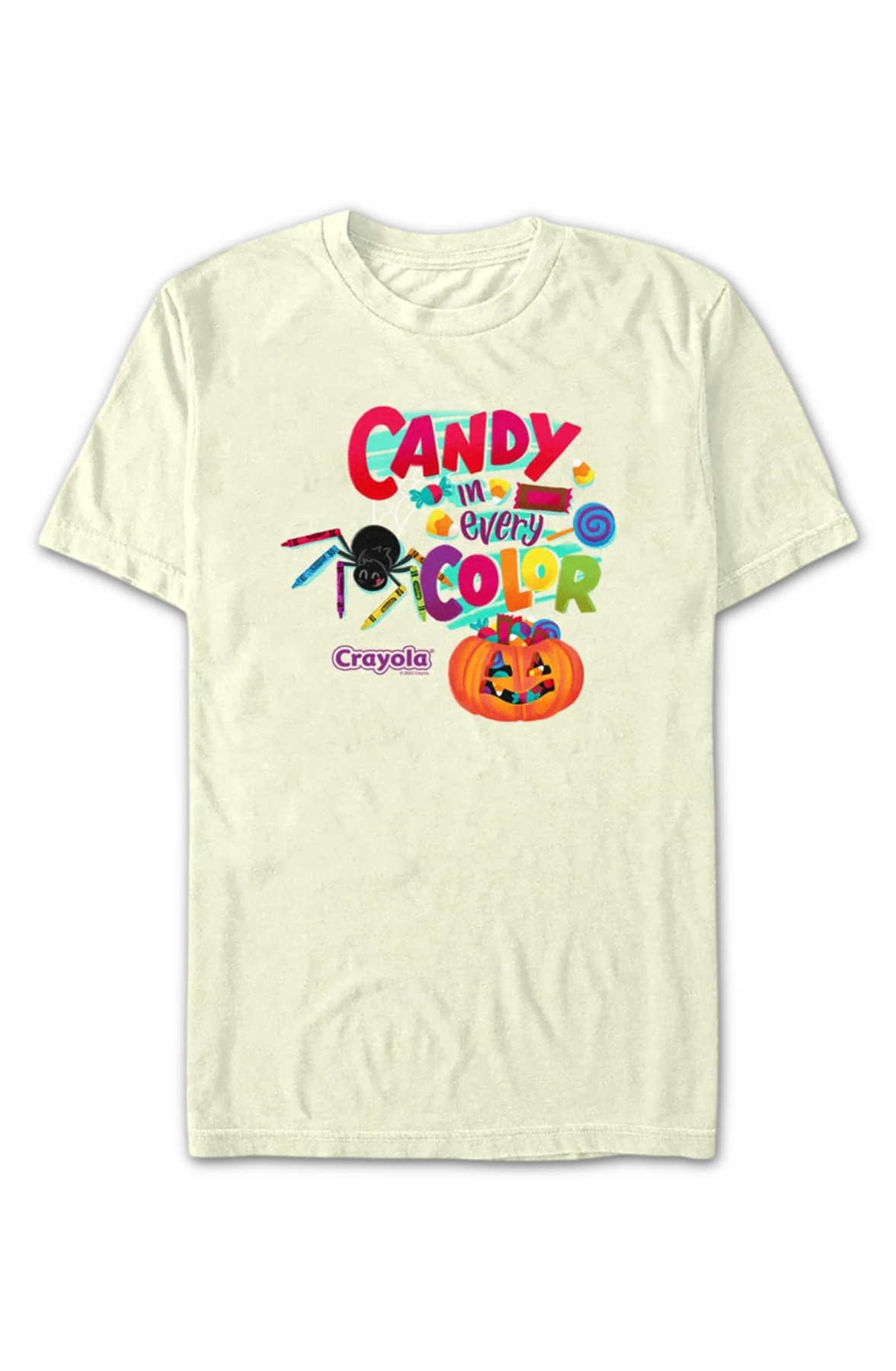 Candy In Every Color Crayola T-Shirt - Image 2