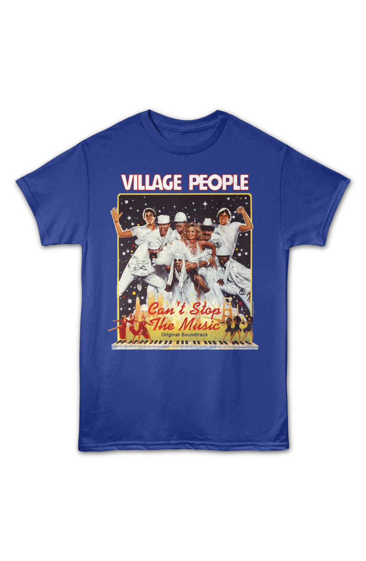 Can't Stop the Music Village People T-Shirt - Image 2