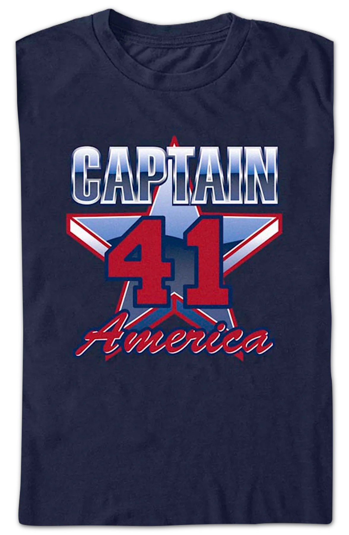 Captain America 41 Star Marvel Comics T-Shirt - Image 2