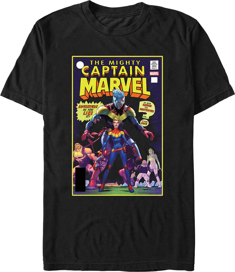 Captain Marvel Adventure As You Like It Marvel Comics T-Shirt