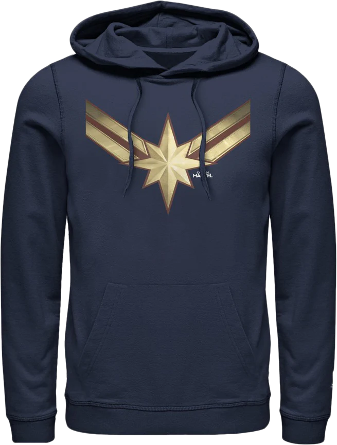 Captain Marvel Costume Hoodie