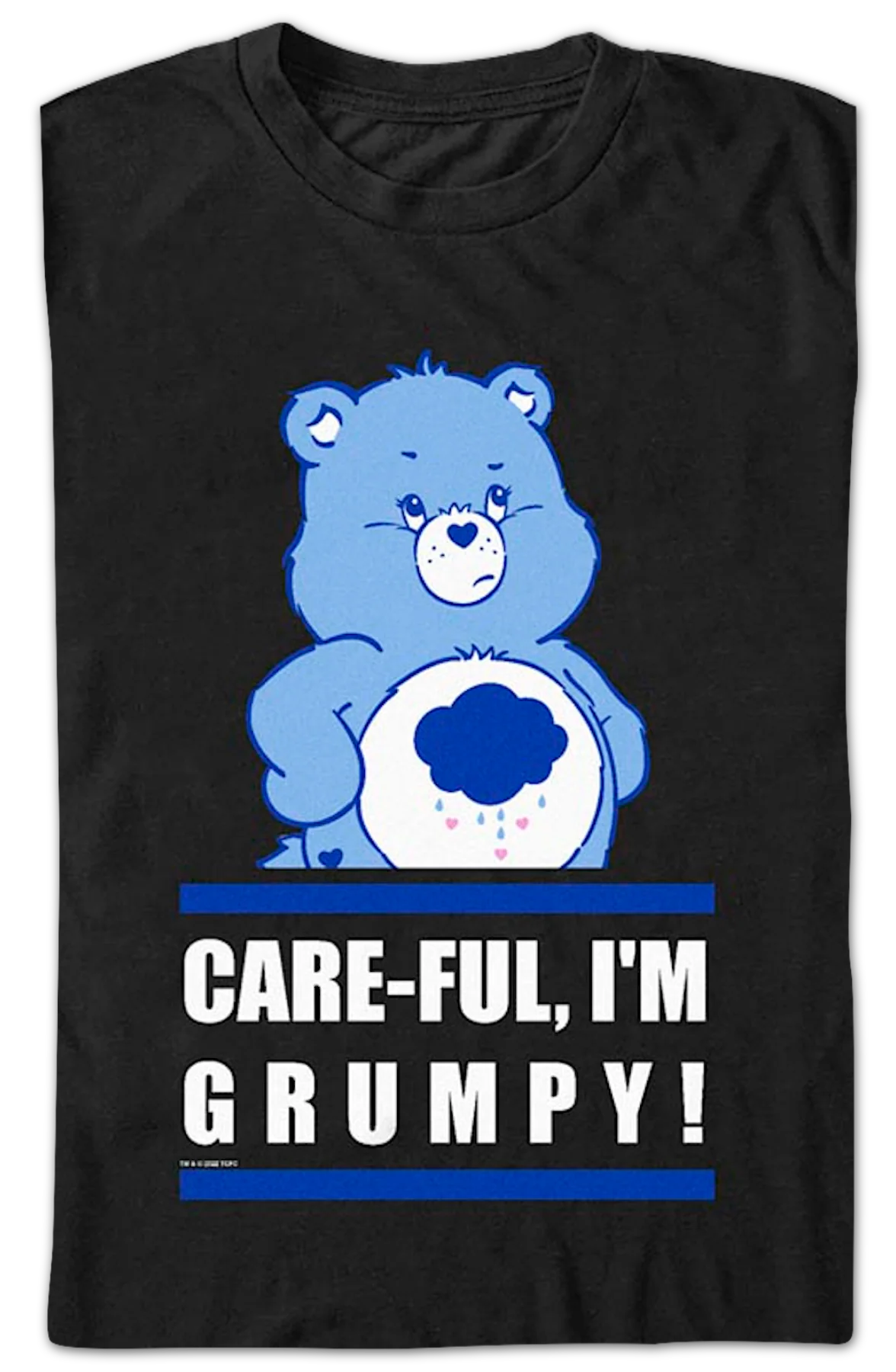 Care-ful I'm Grumpy Care Bears T-Shirt - Image 2