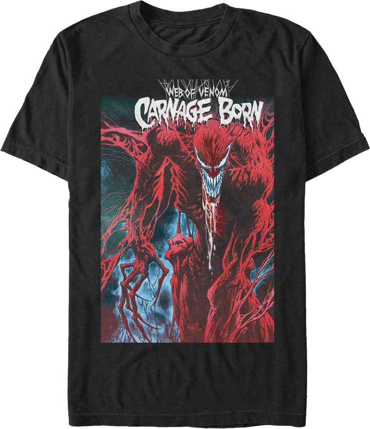 Carnage Born Marvel Comics T-Shirt