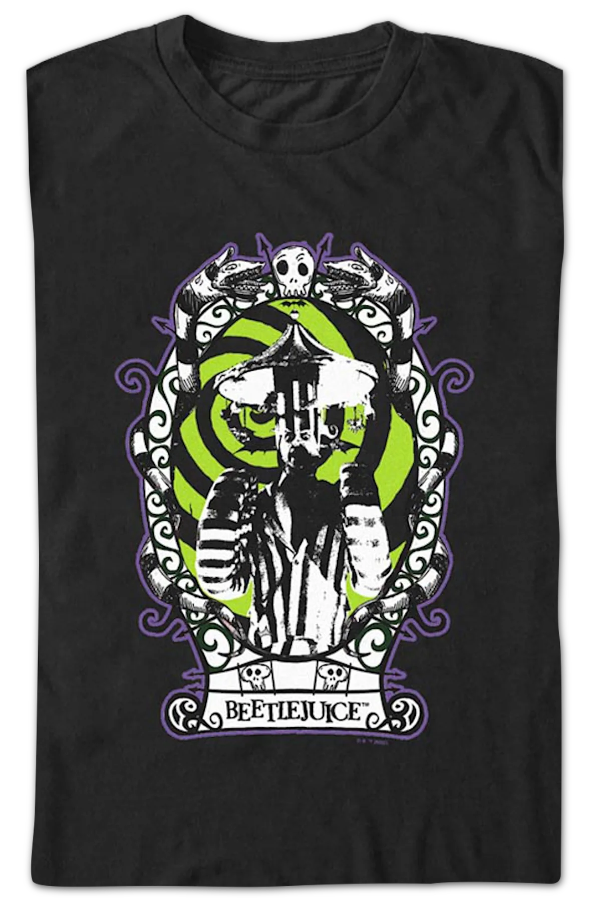 Carousel Hat Beetlejuice T-Shirt - Image 2