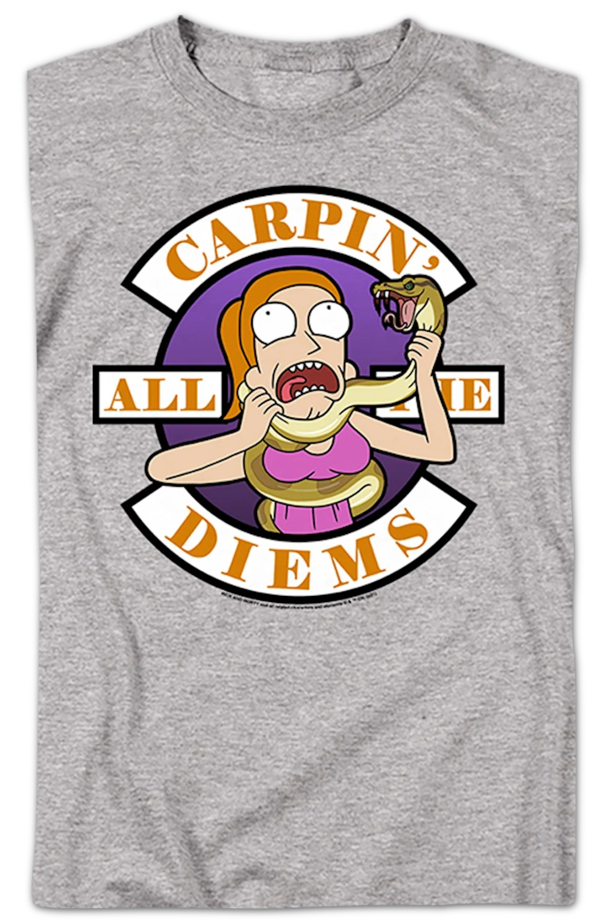 Carpin' All The Diems Rick And Morty T-Shirt - Image 2