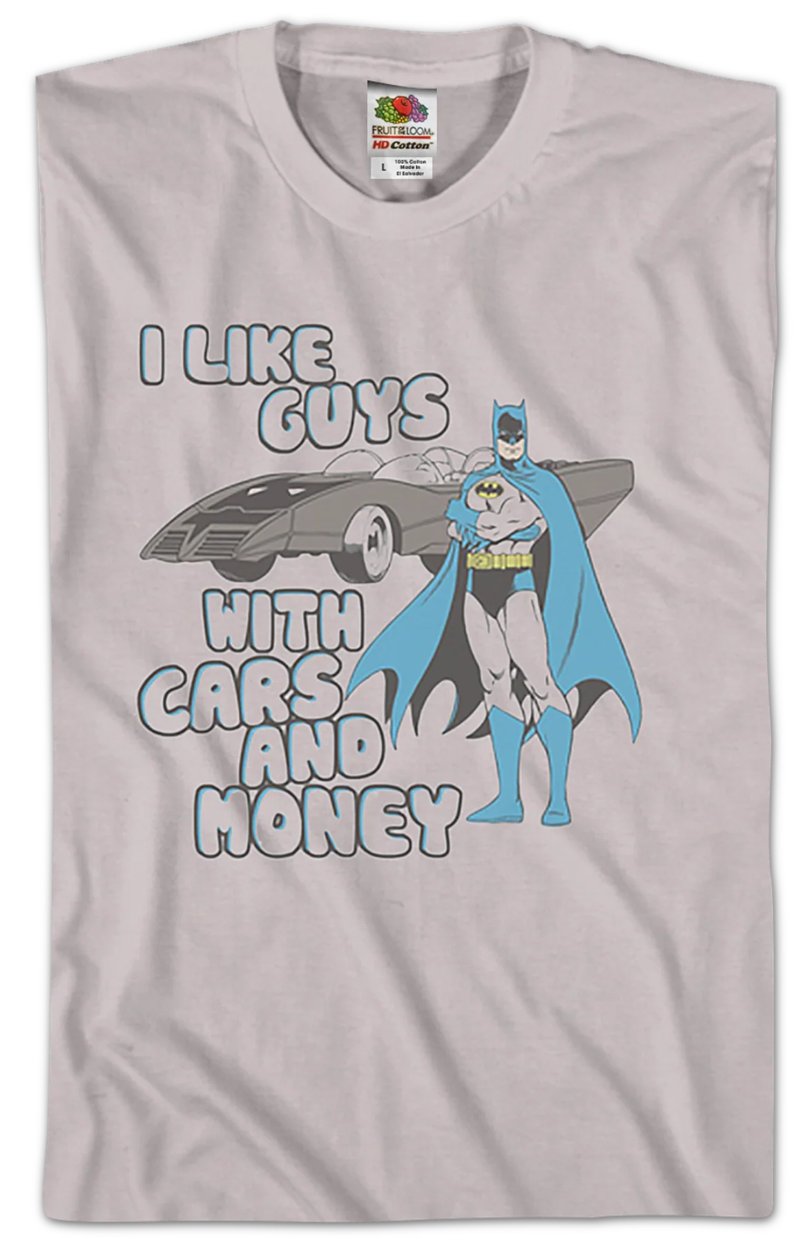 Cars and Money Batman T-Shirt - Image 2