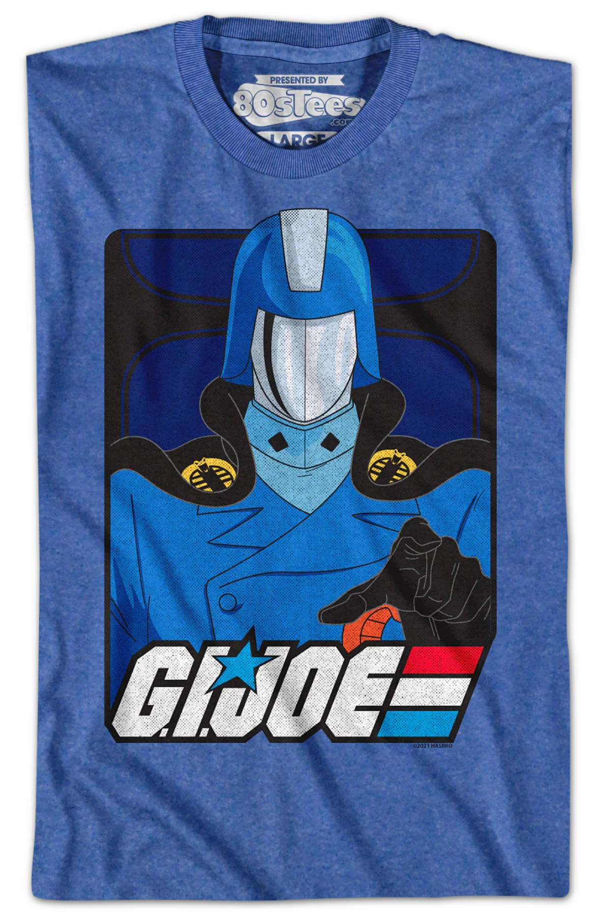 Cartoon Cobra Commander GI Joe T-Shirt - Image 2