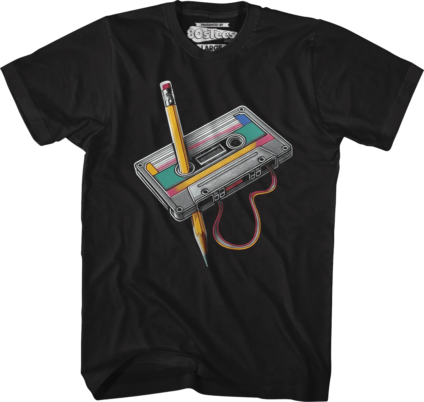 Cassette Tape Rewind T-Shirt
