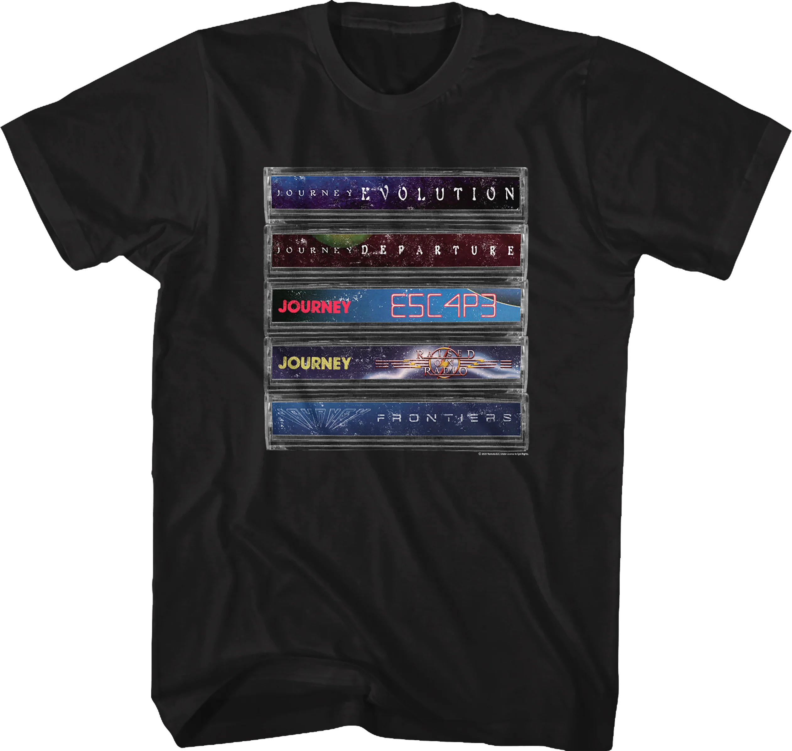 Cassette Tapes Journey T-Shirt