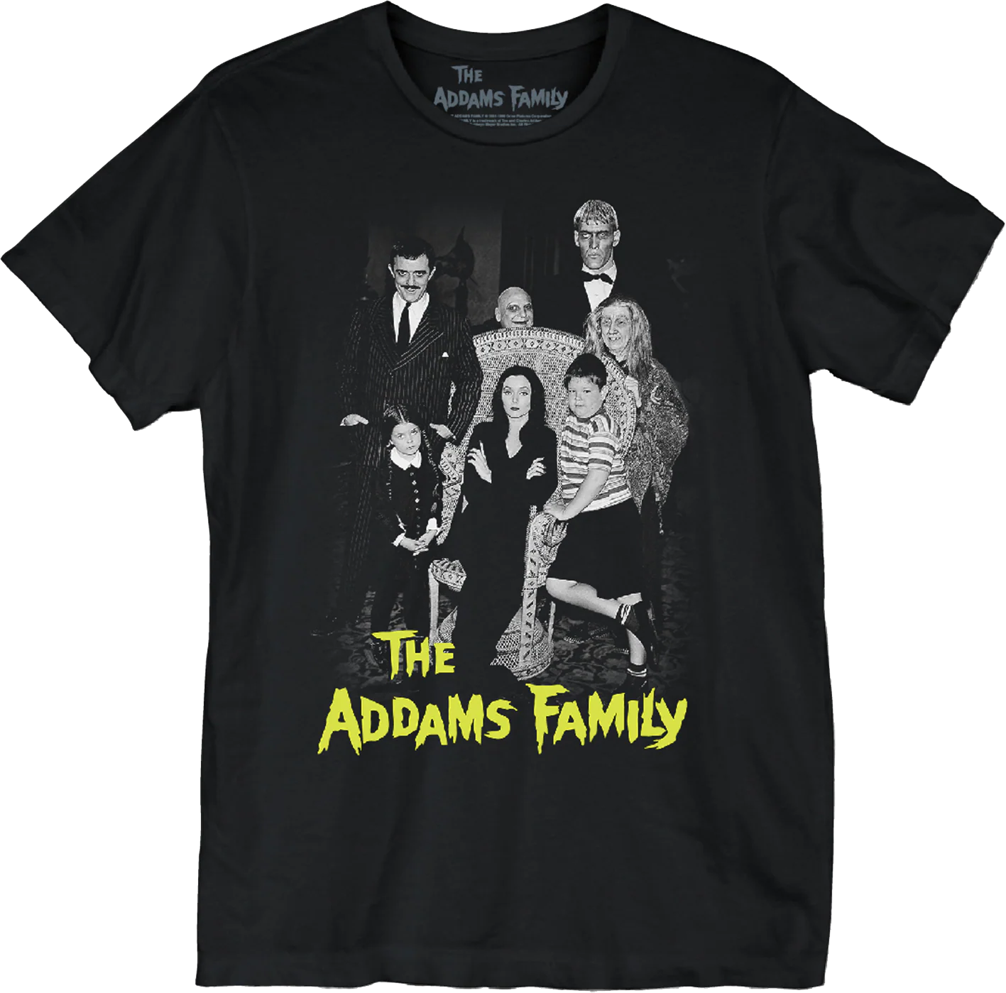 Cast Photo Addams Family T-Shirt