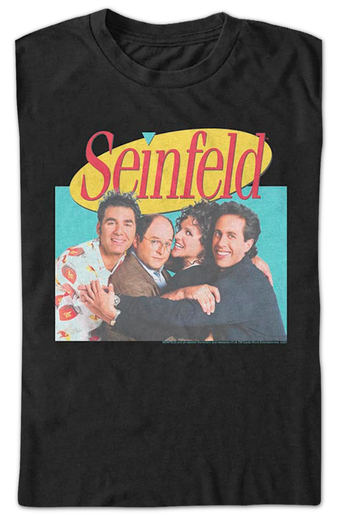 Cast Photo Seinfeld T-Shirt - Image 2