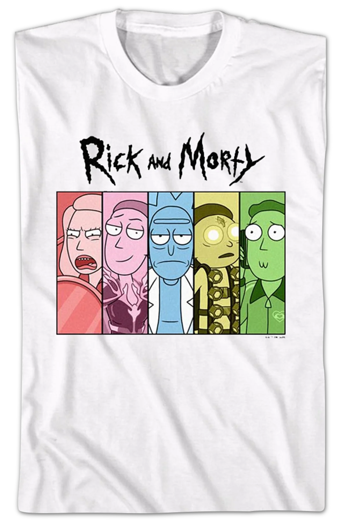 Cast Rick And Morty T-Shirt - Image 2