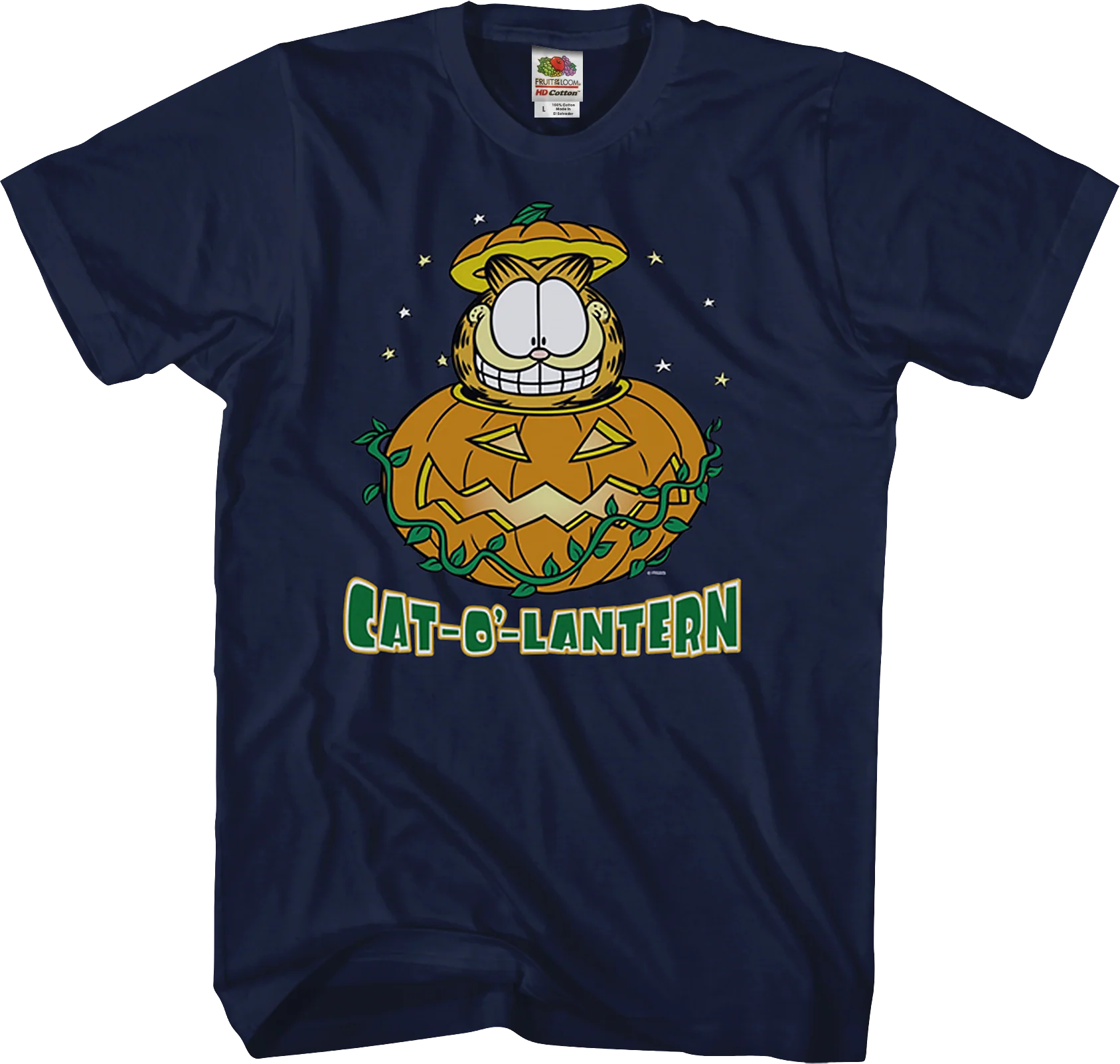 Cat-O'-Lantern Garfield T-Shirt