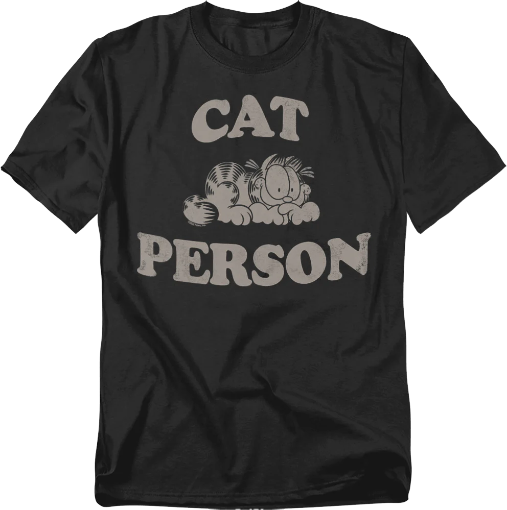 Cat Person Garfield T-Shirt