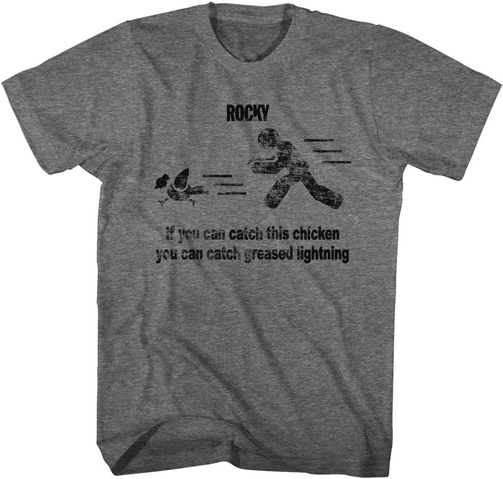 Catch This Chicken Rocky T-Shirt
