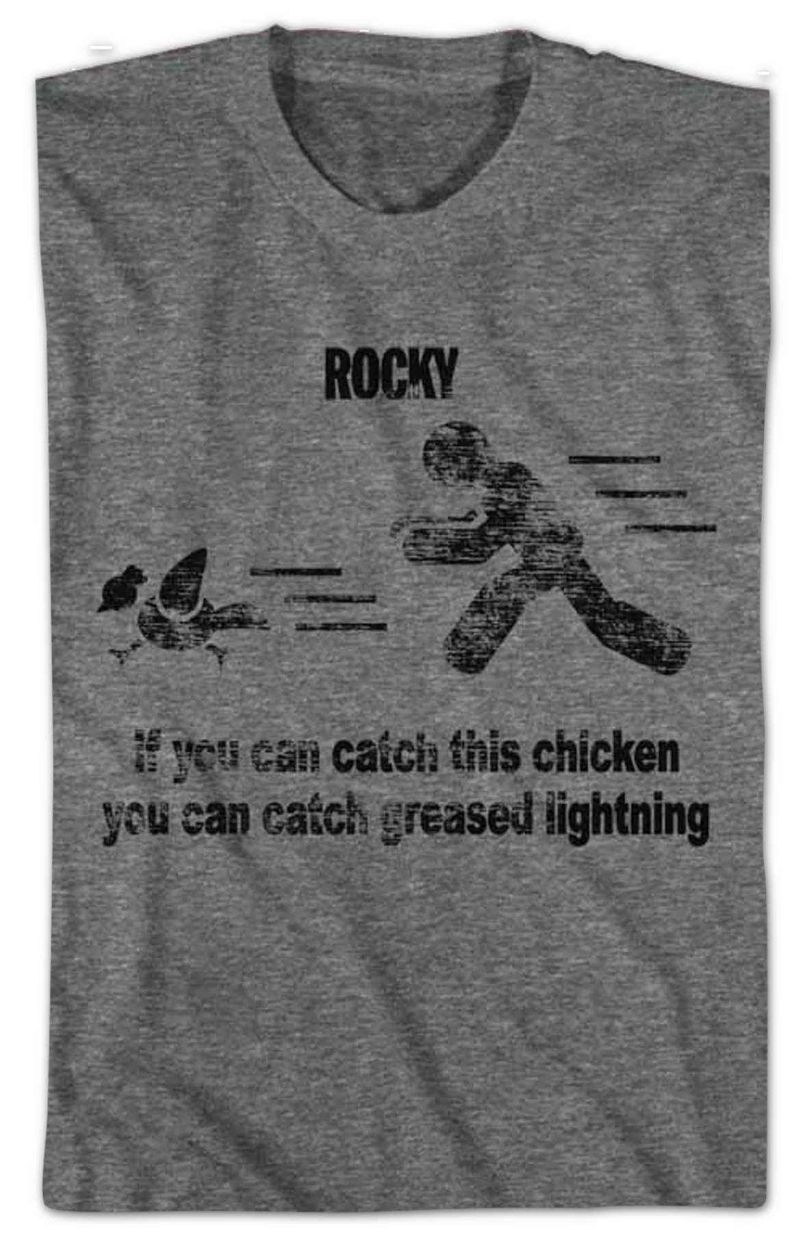 Catch This Chicken Rocky T-Shirt - Image 2