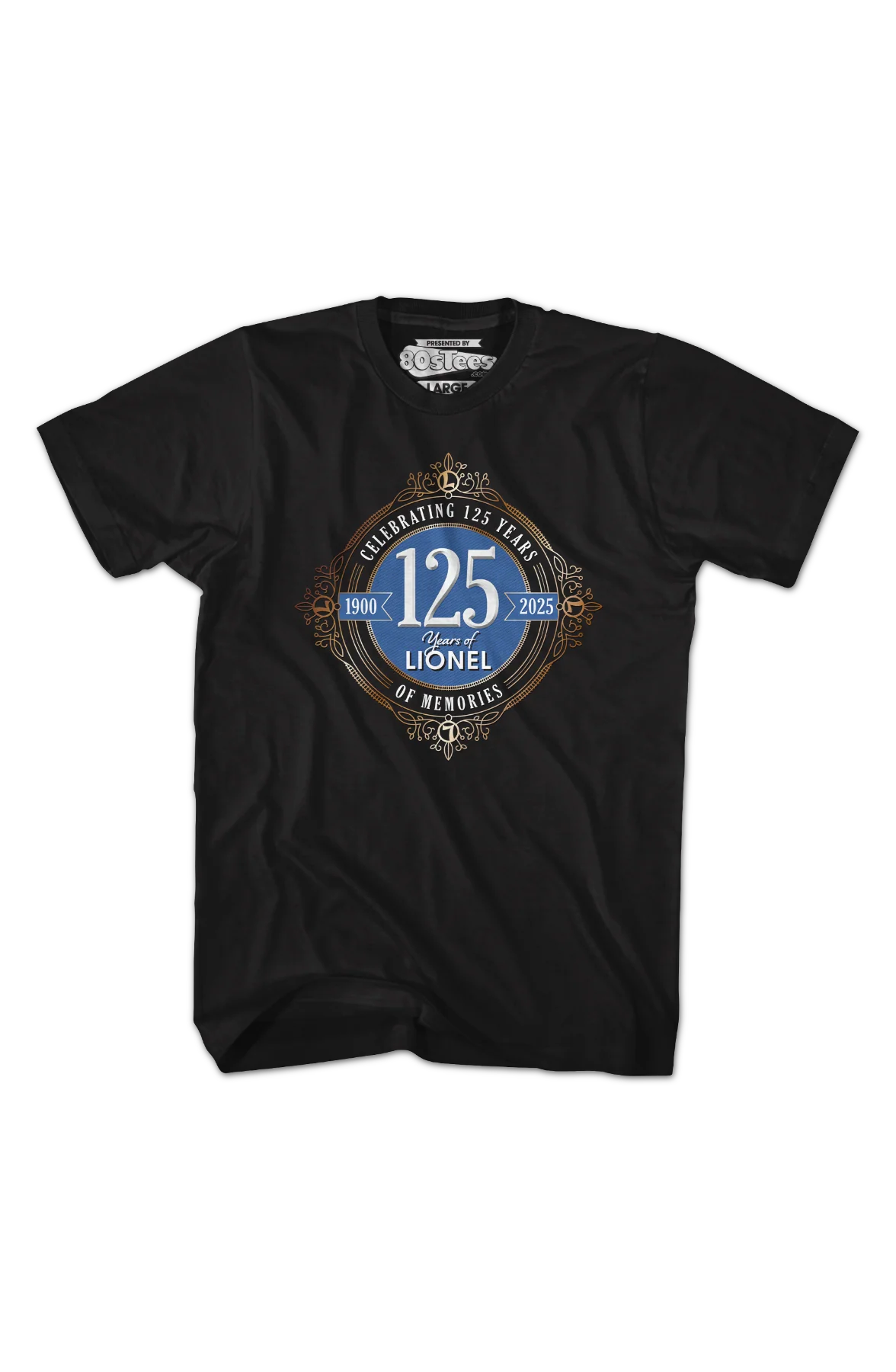 Celebrating 125 Years Of Memories Lionel Trains T-Shirt - Image 2