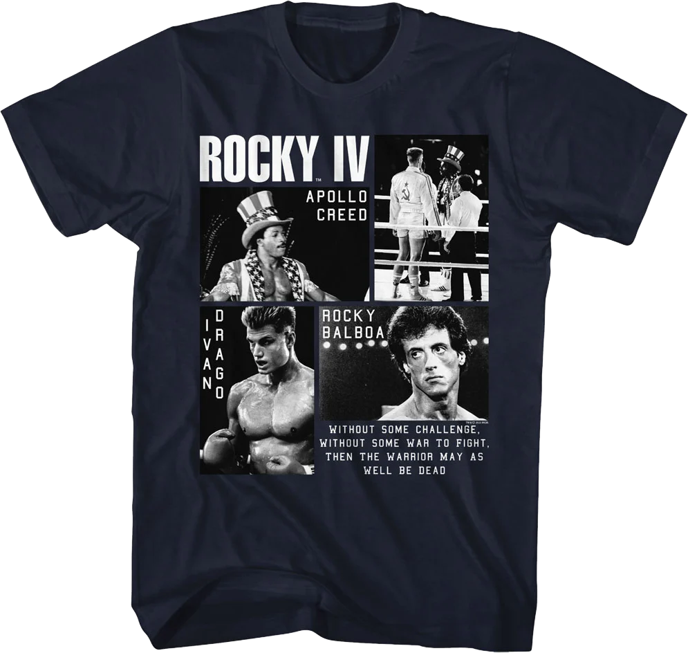 Challenge Collage Rocky IV T-Shirt