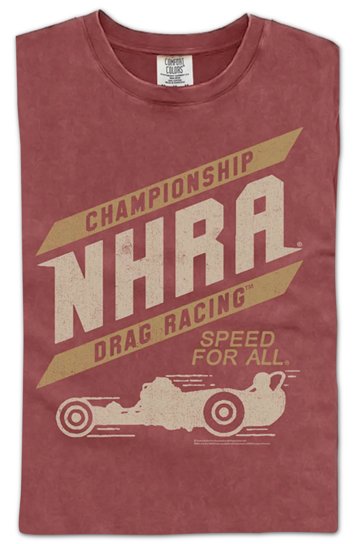 Championship National Hot Rod Association Comfort Colors Brand T-Shirt - Image 2