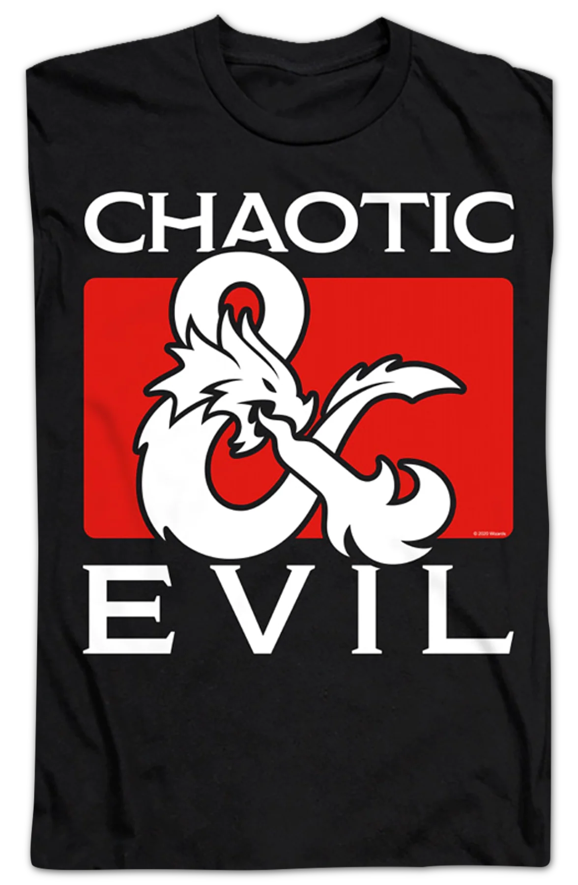 Chaotic Evil Dungeons & Dragons T-Shirt - Image 2